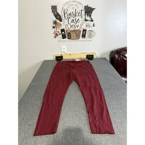 Old Navy NWT Burgundy Red Maternity 4 Way Stretch Leggings Sz XL